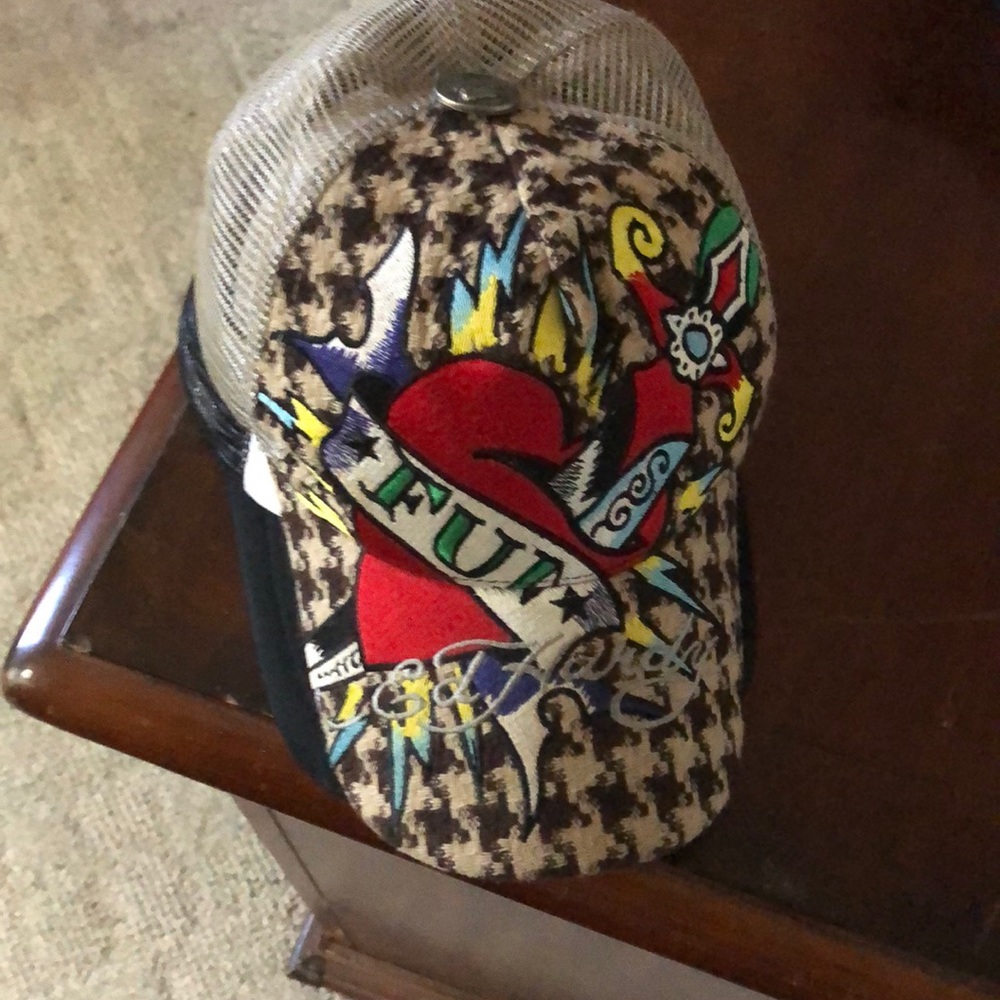 HANDSTITCHED FABRIC EDHARDY BY CHRISTIAN AUDIGIER